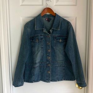 EUC Duck Head blue jean jacket